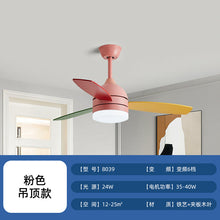 Load image into Gallery viewer, A8139， Lighting Kids LED Bedroom Pendant Fan Light
