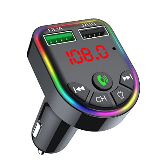 A6017, FM Transmitter for Car Bluetooth 5.3, 20W & QC3.0 18W Fast Car Charger