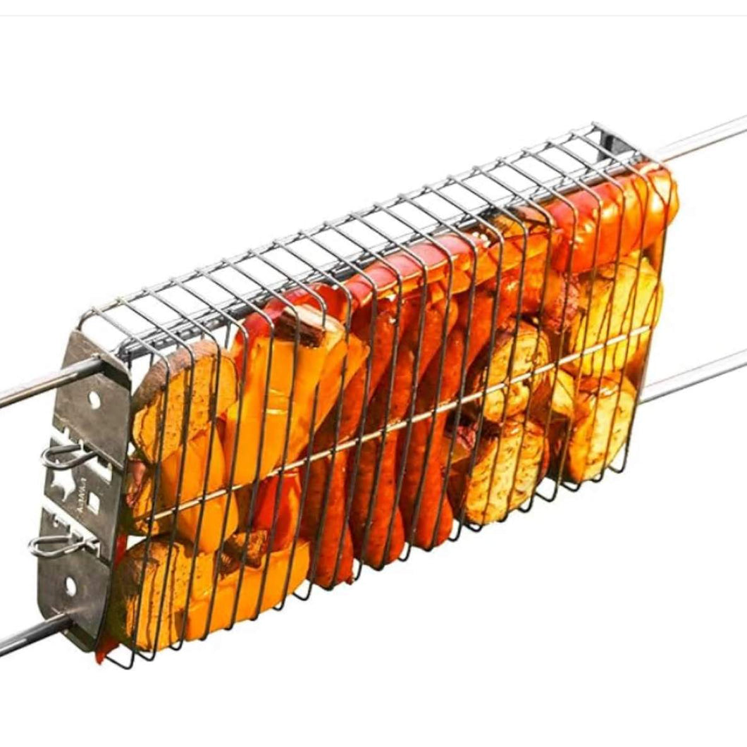 A6349,Grill Stainless Steel Basket.   @