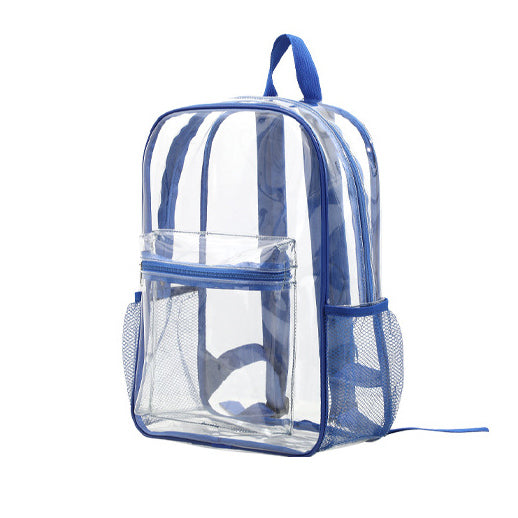 A8114, Clear Backpack School Bag