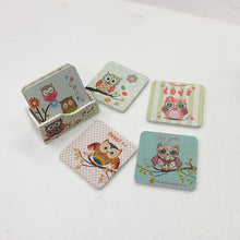 Load image into Gallery viewer, A6443，Drink Coasters with Holder,Coffee Cup Coasters,6 pack
