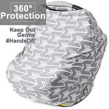 Load image into Gallery viewer, A1026, Multipurpose Baby Car Seat Cover , Canopy &amp; Nursing Cover @
