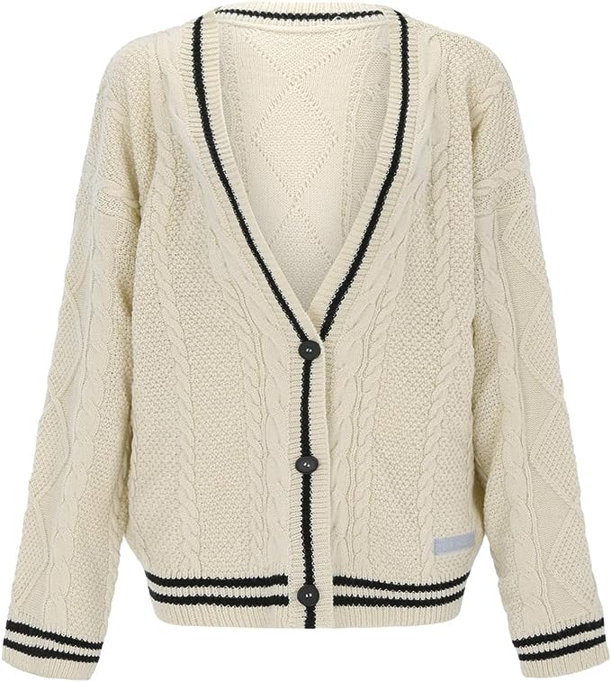 A6281,Women Knit Cardigans Sweater