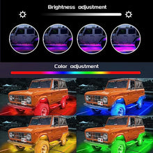 Load image into Gallery viewer, A6132， LED Color Changing Truck Lights with Music Mode APP Remote Control
