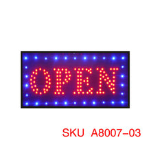 Load image into Gallery viewer, A8007, LED Open Sign 10x20inch, 3 Kinds   @
